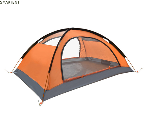 Tenda da campeggio all'aperto 210*180*130cm colore arancione 210D poliestere Ripstop PU2000mm rivestito per snowfield e evento in famiglia fornitore