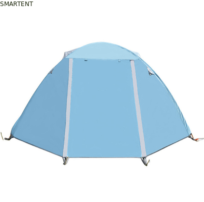 Tenda da campeggio all'aperto 210*180*130cm colore arancione 210D poliestere Ripstop PU2000mm rivestito per snowfield e evento in famiglia fornitore