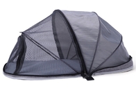Rifornimenti svegli dell'animale domestico del nero di nylon di Mesh Cozy Waterproof Dog Tent di ventilazione 40X41X82cm fornitore