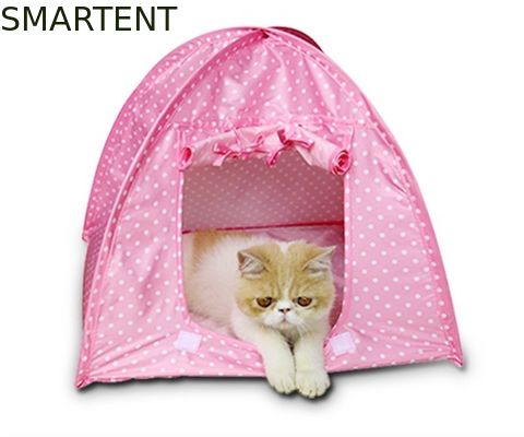 Acquistare Il poliestere variopinto leggero impermeabilizza Cat Tent Cute Pet Supplies 43x43x41cm fabbricazione online