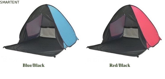 Tende da campeggio all'aperto Tenda da spiaggia automatica Pop Up Plus Size Rivestito in argento 190T Poliestere 165*200*130cm Isolato dal sole con UV 50 fornitore