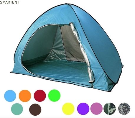 165*200*130cm Tenda da campeggio per 2 persone all'aperto Blu impermeabile UV resistente 190T Pop Up Shelter fornitore