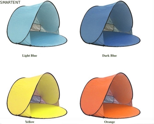 150*150*90CM Tenda a prova d'acqua all'aperto Pop Up Canopy Tenda a prova di sole Rivestito in argento 190T Polyester Rifugio automatico sulla spiaggia fornitore