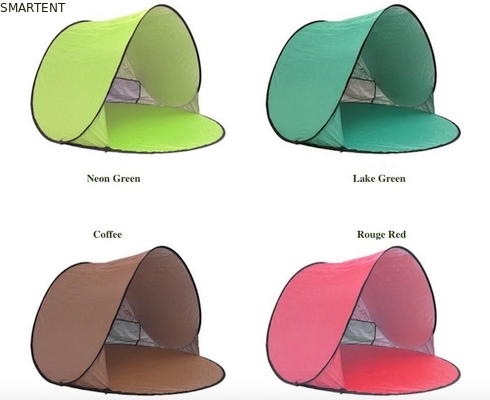 150*150*90CM Tenda a prova d'acqua all'aperto Pop Up Canopy Tenda a prova di sole Rivestito in argento 190T Polyester Rifugio automatico sulla spiaggia fornitore