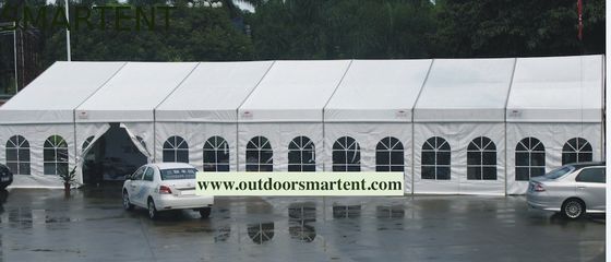 Acquistare Baldacchino bianco resistente al fuoco del gazebo della tenda del partito 10x30 con nozze H6XW7XL50M del PVC dei muri laterali fabbricazione online