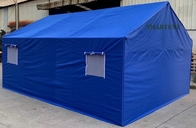 Riparo temporaneo 3X4M di aiuto in caso di catastrofe della tenda di Oxford della metropolitana della struttura della tenda all'aperto d'acciaio blu di evento fornitore