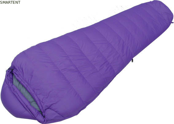Viaggio all'aperto Campeggio Acqua resistente Nero 190T Poly Cotton Mountain Sleeping Bag 230X80X50cm fornitore