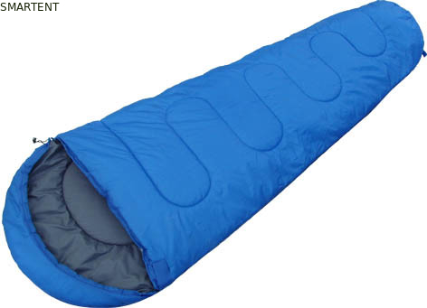 Viaggio all'aperto Campeggio Acqua resistente Nero 190T Poly Cotton Mountain Sleeping Bag 230X80X50cm fornitore