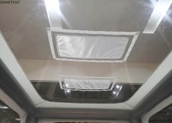 Tenda da campeggio gonfiabile rettangolare bianco 400D Oxford Air Pole Tenda isolata L3XW2XH2.2M fornitore