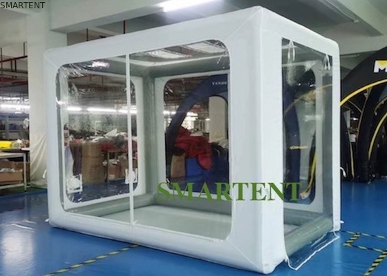 Tenda da campeggio gonfiabile rettangolare bianco 400D Oxford Air Pole Tenda isolata L3XW2XH2.2M fornitore