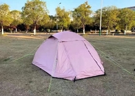 Persona gonfiabile gonfiabile rosa di campeggio della tenda 3 della tenda PU3000mm di Palo fornitore