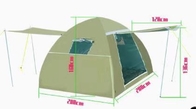 Le grandi 4 tende all'aperto gonfiabili della persona argentano la tenda 200X200X150CM dell'aria della cupola di Colated 210T fornitore