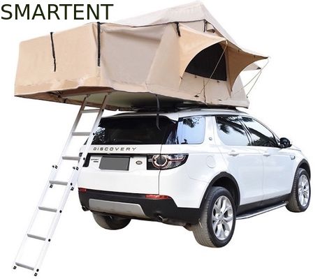 Acquistare Tenda automatica del tetto 3 della persona del tetto della tenda 143X310X126CM della tela beige del cotone fabbricazione online