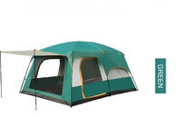 Verde automatico impermeabile del poliestere PU3000MM della tenda di campeggio della famiglia 190T fornitore