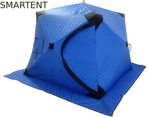 Acquistare Composto rivestito impermeabile blu del riparo di inverno di pop-up della pesca sul ghiaccio del cotone di 180X180X145CM fabbricazione online