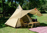 Tenda indiana all'aperto 320X260X200CM di Yurt di tepee delle tende di campeggio della tela bianca del cotone fornitore