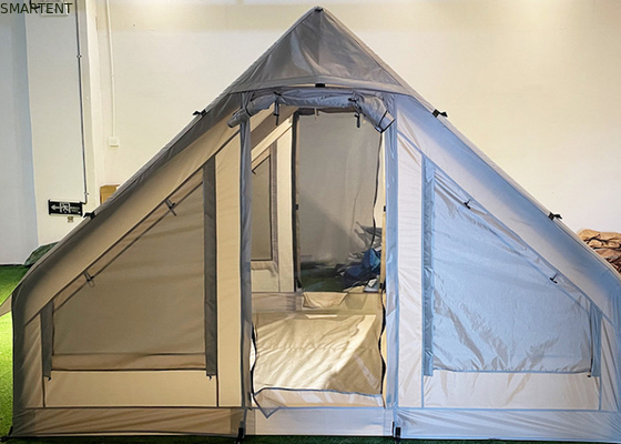 Esterno 300X200X200CM tela campeggio gonfiabile Tenda Casa doppio strato cotone beige fornitore