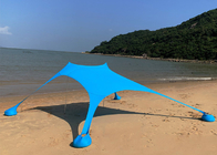 Protezione uv 210X210X170CM di Leica del poliestere di pop-up della spiaggia della tenda blu del parasole fornitore