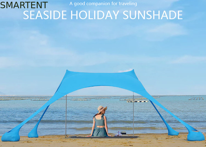 Tende di campeggio all'aperto del poliestere della tenda su ordinazione della spiaggia 210 x 150 X 170CM fornitore