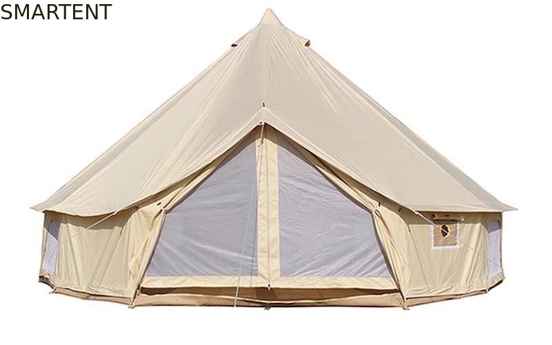 Tenda di Bell della tela del cotone di beige di colore di 2M x di 3 Outdoor Camping Canopy 285G fornitore