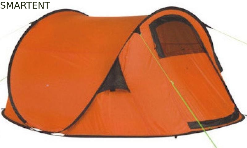 180X235X100CM Custom Outdoor impermeabile rivestito 190T poliestere 3 persone Pop Up Camping Tent fornitore