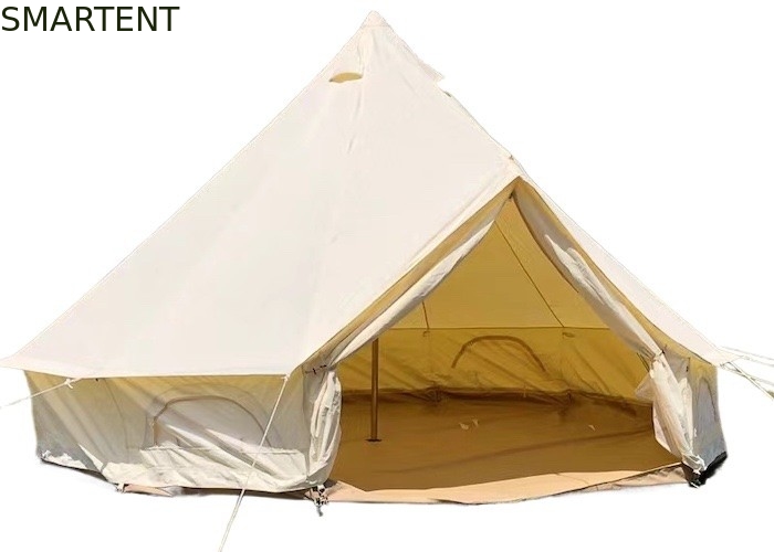 Campeggio Famiglia Campeggio Campana Tenda Core PU3000mm Rivestito 285G cotone a prova di vento 400*400*250CM fornitore