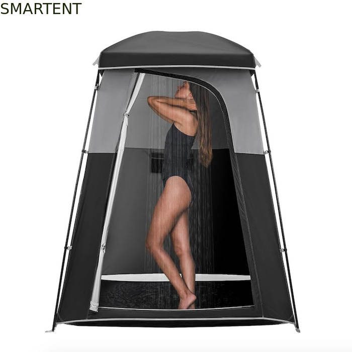 167*167*218CM Nero Poliestere Portabile Protezione UV Pop Up Tende di privacy con installazione istantanea per eventi all'aria aperta fornitore