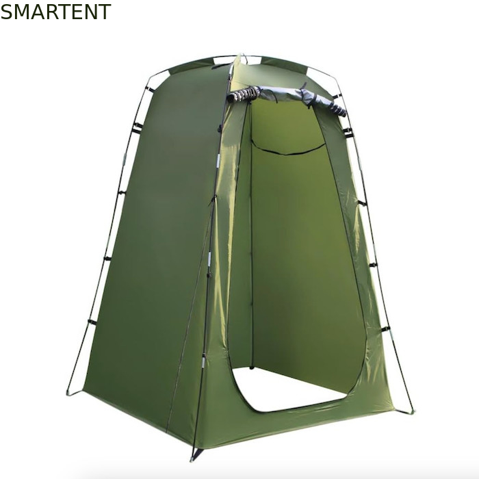 120*120*180CM Verde Color Argento Rivestito Poliestere Pop Up Tenda di privacy impermeabile Per Campeggi Beach Eventi all'aperto fornitore