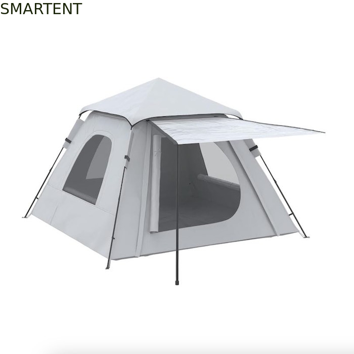 118*118*78.75 Inch 2-3 Persone Impermeabile Automatica Pop Up Tent Camping con pali di fibra di vetro e finestre a maglia fornitore