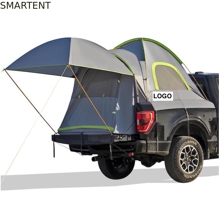 90.5 x 63 x 67'Inch 2 Persone Custom Verde impermeabile PU2000 poliestere leggero portabile pickup camion tenda fornitore