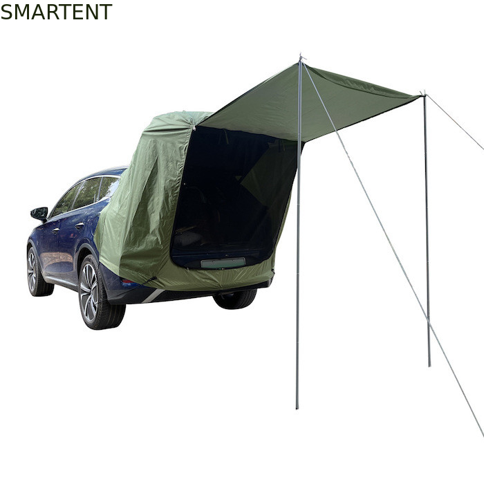200*120*240CM Armata Verde Impermeabile Rivestito d'Argento Poliestere 210D SUV Tenda da Campeggio Facile Impostazione 2 Persone Protezione UV fornitore