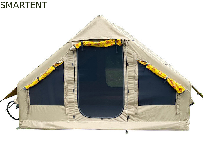 395*300*200CM Acquaproof Khaki Oxford 600D PVC 4-8 Persone UV resistente a esplosioni Up tenda da campeggio per campeggio all'aperto fornitore