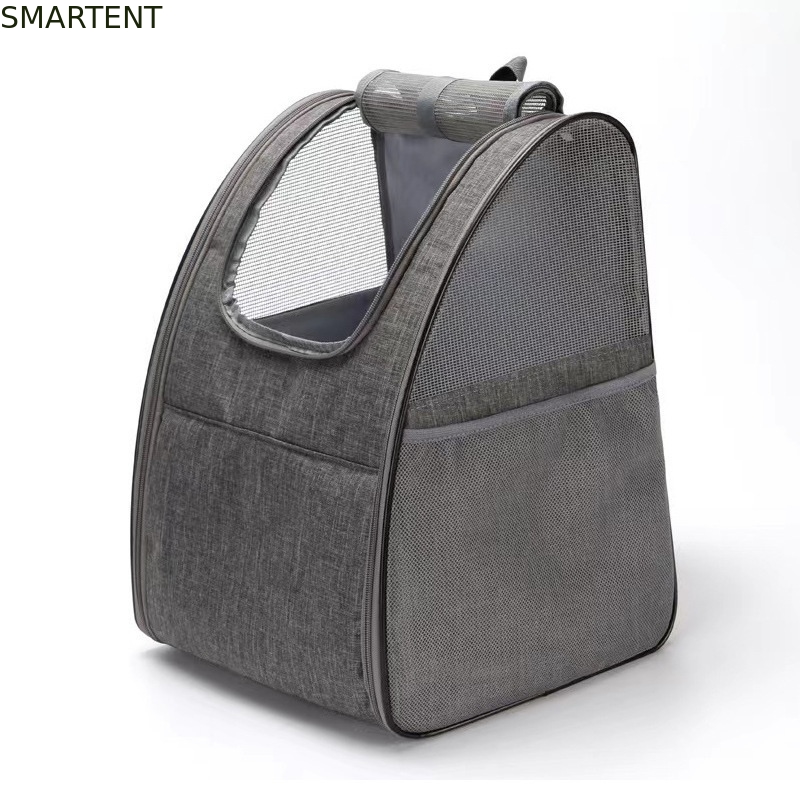 Zaino pieghevole per animali domestici 34*28*42CM Grigio Tessuto morbido Zaino per gatti carino Stile carino/divertente/giocoso per la perfezione fornitore