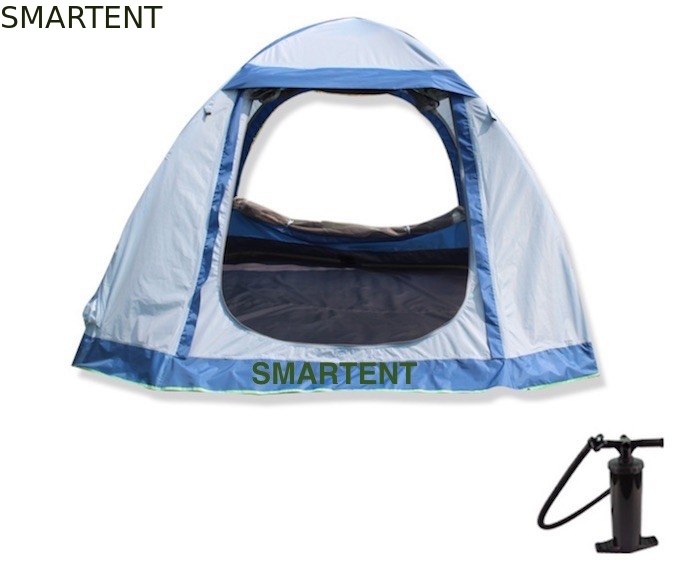 Blu gonfiabile 210X210X150cm della tenda della cupola dell'aria delle tende all'aperto gonfiabili di TPU Palo fornitore