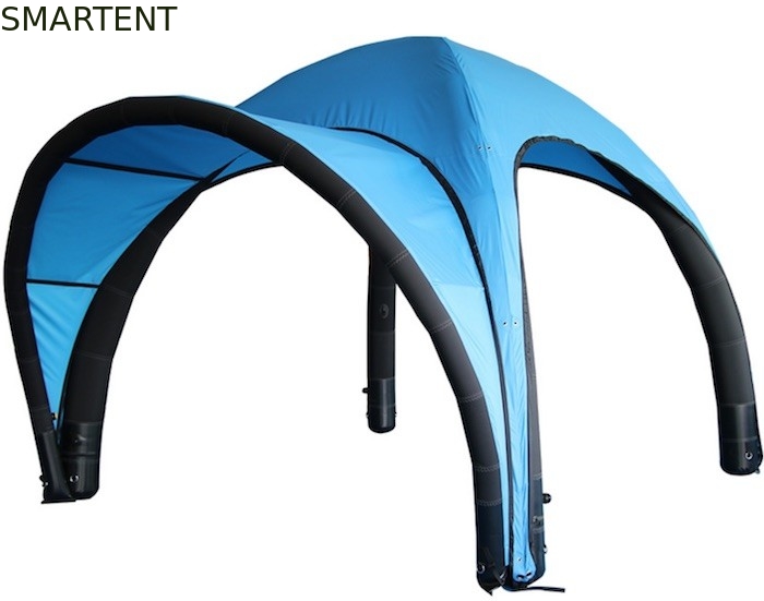 Tenda gonfiabile blu 3Mx3M di Oxford TPU X di evento della tenda del parasole del portatile all'aperto della tenda fornitore