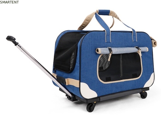 Rifornimenti svegli compresi dell'animale domestico di Wateproof 900D Oxford del cane della Camera blu della tenda 62x35x39cm